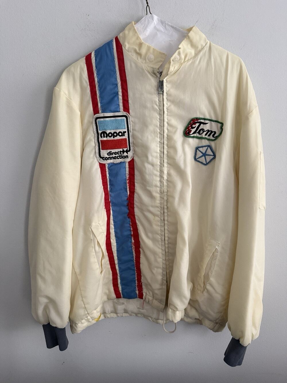 Vintage Mopar Direct Connection Racing Jacket Chrysler Pentastar Pit Crew M/L